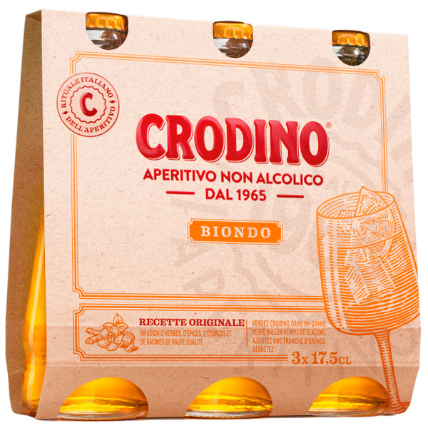 CRODINO Apéritif Sans Alcool code EAN 8000040720311 