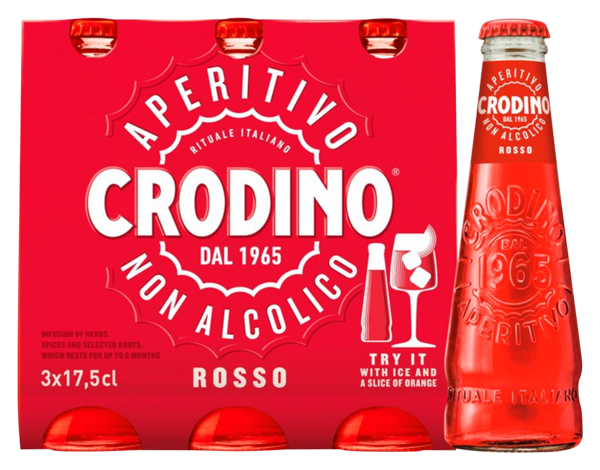 APÉRITIF SANS ALCOOL ROSSO
CRODINO
