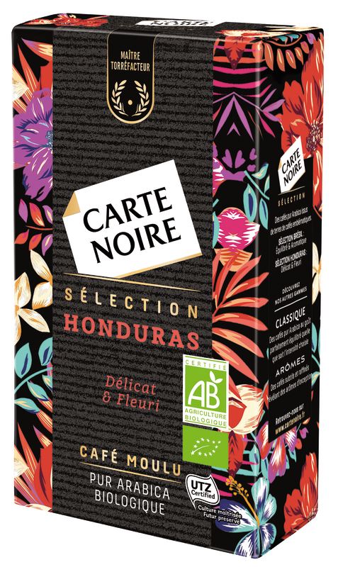 Café moulu Bio Sélection Honduras 8000070010758 Carte noire Café moulu Bio Sélection Honduras 8000070010758 Carte noire