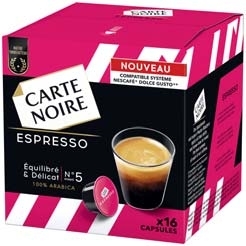 CAPSULES DE CAFÉ “CARTE NOIRE” 8000070017535 (8000070017535)