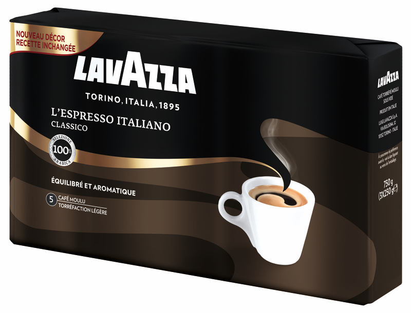 CAFÉ MOULU ESPRESSO ITALIANO Lavazza