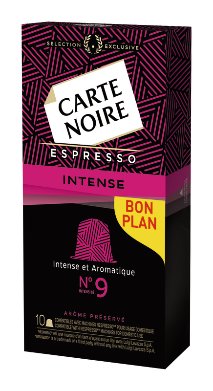 CAPSULES DE CAFÉ INTENSE N°9