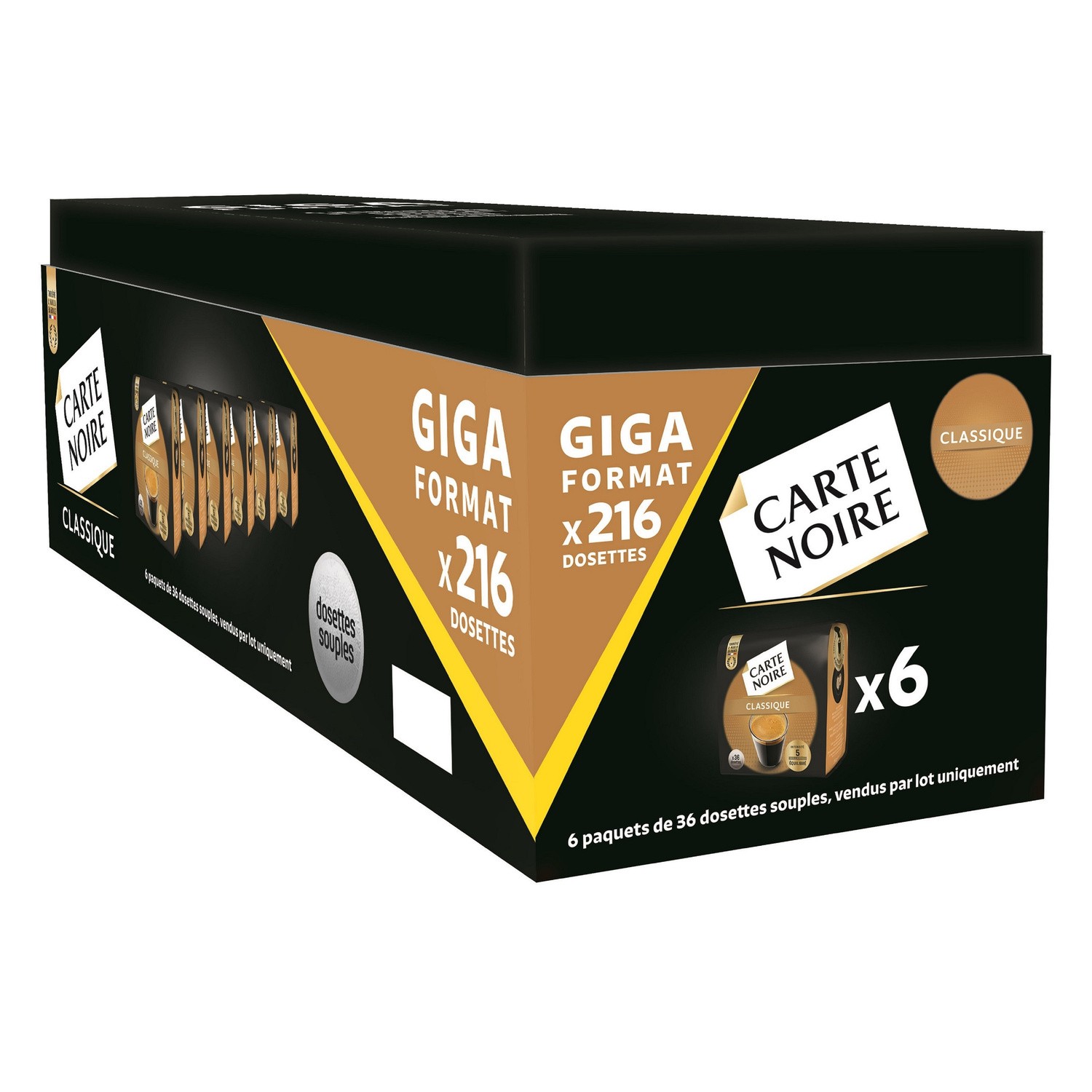 Café capsule classique n°5 CARTE NOIRE