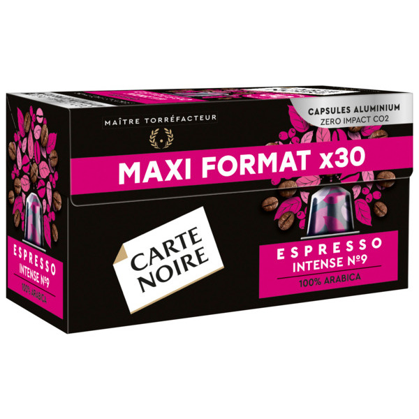 CAPSULES CAFÉ N°9 INTENSE
