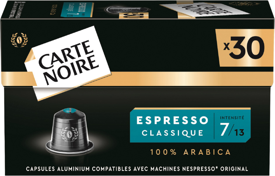  CAFE CAPSULES CARTE NOIRE code EAN 8000070059375 