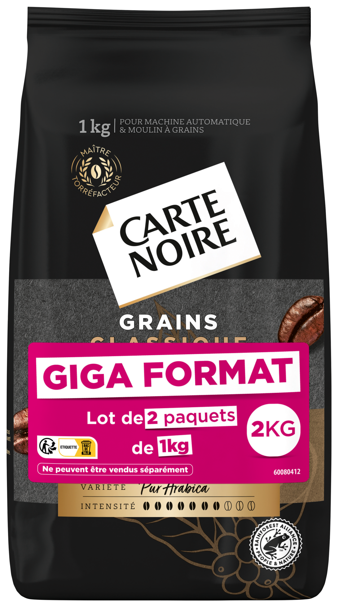 CAFÉ EN GRAINS 8000070063945 CARTE NOIRE CAFÉ EN GRAINS 8000070063945 CARTE NOIRE