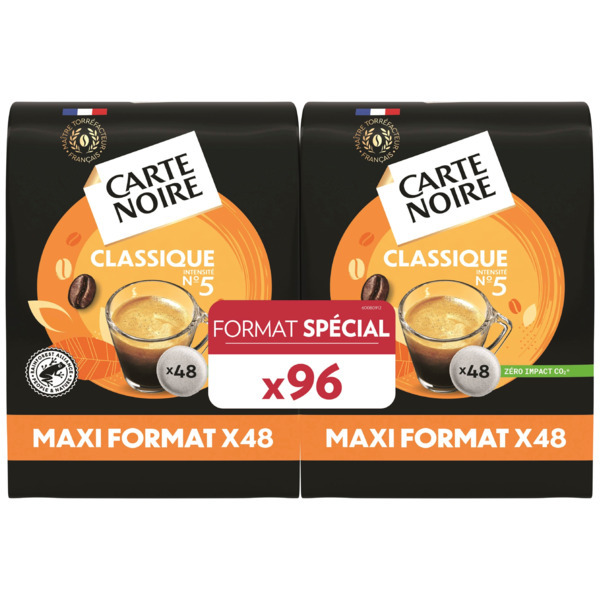  Dosettes Classique N°5 Carte Noire code EAN 8000070073128 