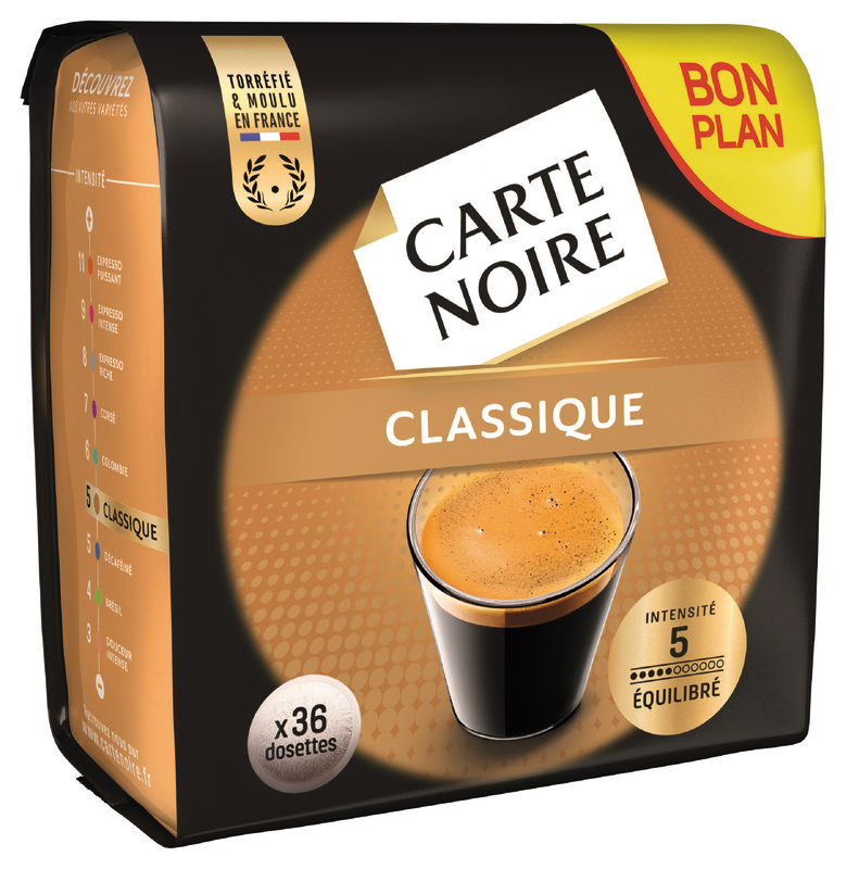 DOSETTES DE CAFÉ CLASSIQUE Carte Noire
