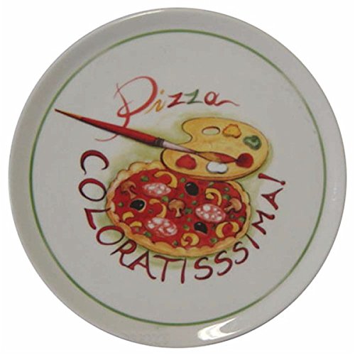 33 cm cinzia coloratisssima assiette à pizza et...