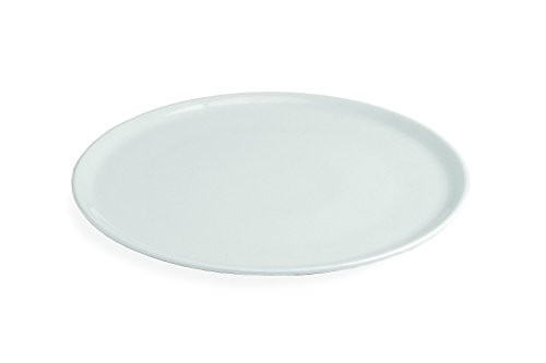 Cinzia assiette à pizza ronde blanc 33 cm