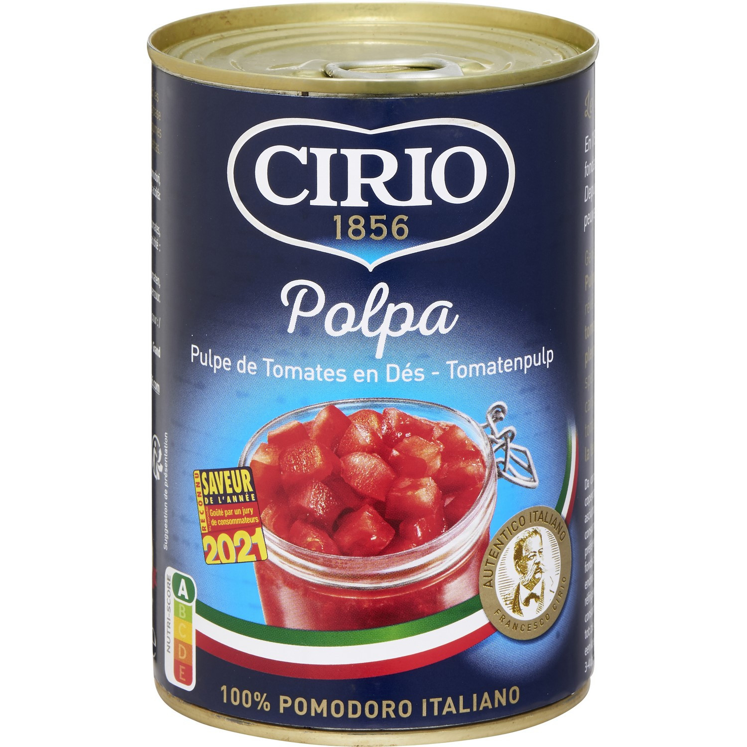 Pulpe de tomate en dés CIRIO