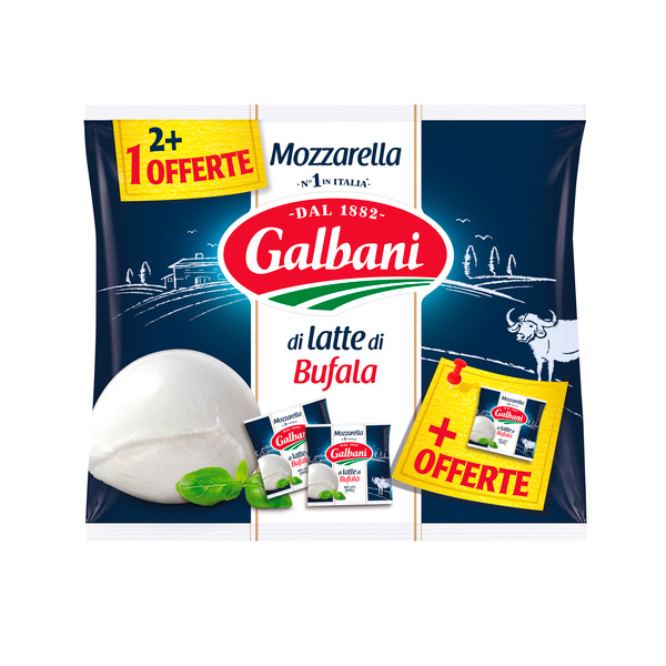  Mozzarella di latte di Bufala code EAN 8000430139501 