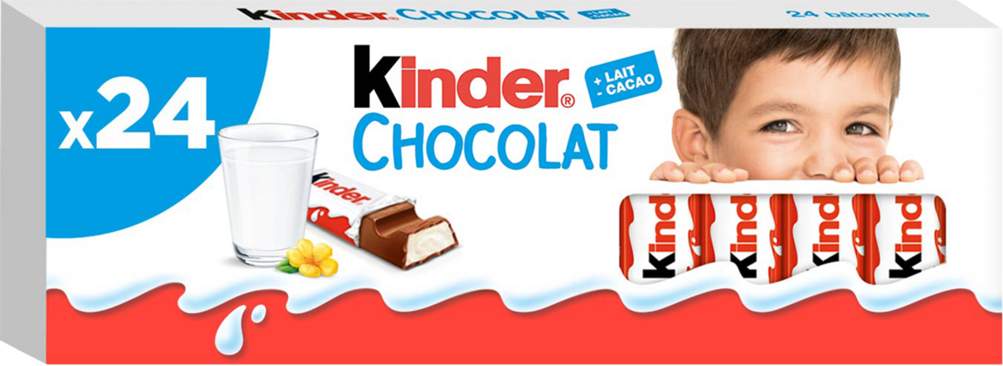 KINDER CHOCOLAT BATÔNNETS code EAN 8000500036952 