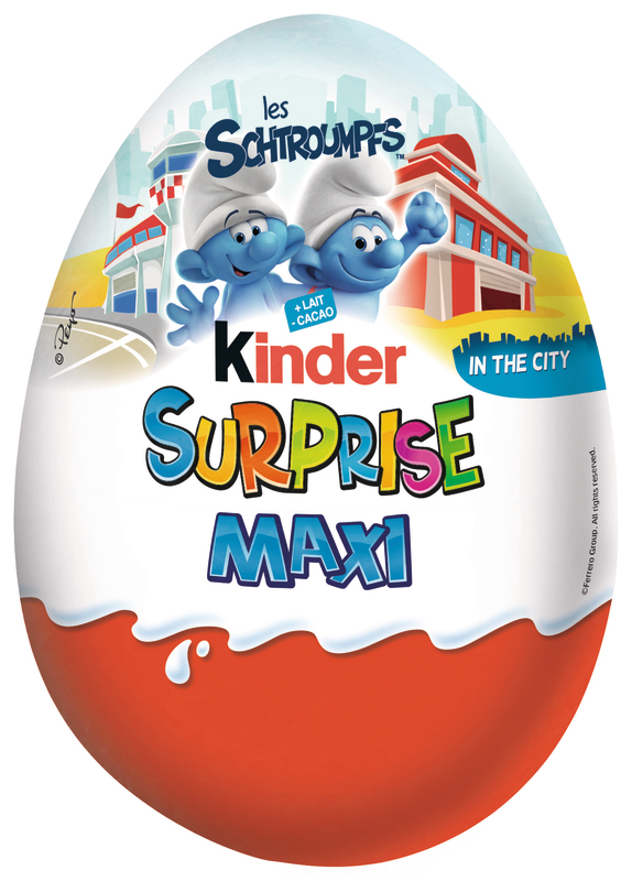 KINDER SURPRISE MAXI LES SCHTROUMPFS 8000500144985 KINDER SURPRISE MAXI LES SCHTROUMPFS 8000500144985