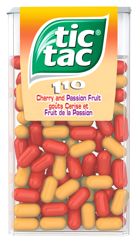 DRAGÉES CERISE PASSION tic tac