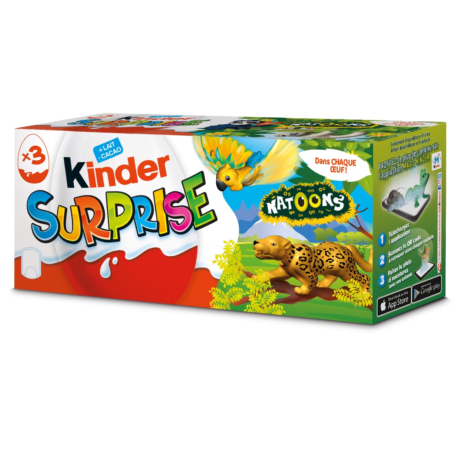 Chocolat surprise natoons KINDER