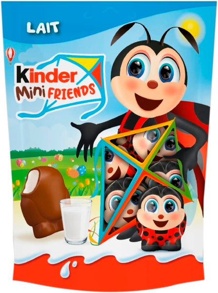  50% De Remise Immédiate Sur Le 2Ème Au Choix Sur La Gamme De Pâques Kinder Mini Friends code EAN 8000500428948 