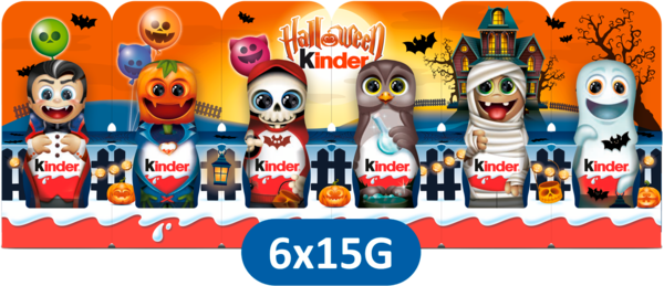 Kinder Mini Figurine Halloween Au Chocolat