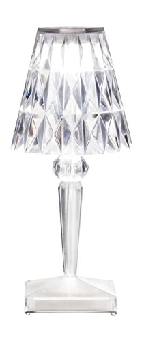 Lampe de table battery  cristal
