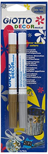 014500 stylo feutre doré, argent