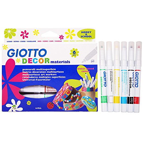 - pochette de 6 feutres décoration multisupport...