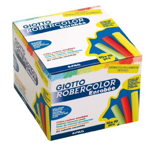 46302 boite de 100 craie enrobées couleurs asso...