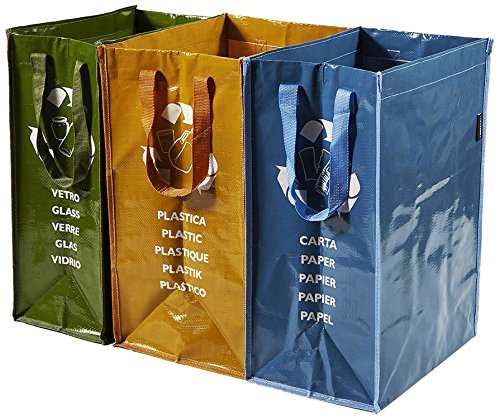 Idéal conteneur de recyclage 3 compartiments Sac