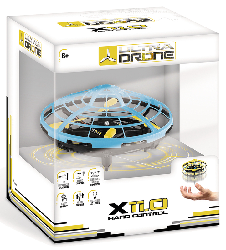 DRONE LUDIQUE INNOVANT 11CM DE LONG AVEC STRUCT...