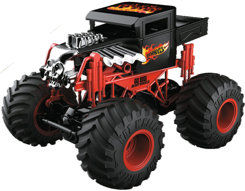 VOITURE RADIO COMMANDÉE MONSTER TRUCK "BONE SHAKER" Hot Wheels 8001011636488 Hot Wheels VOITURE RADIO COMMANDÉE MONSTER TRUCK "BONE SHAKER" Hot Wheels 8001011636488 Hot Wheels