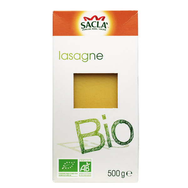 Lasagnes Bio