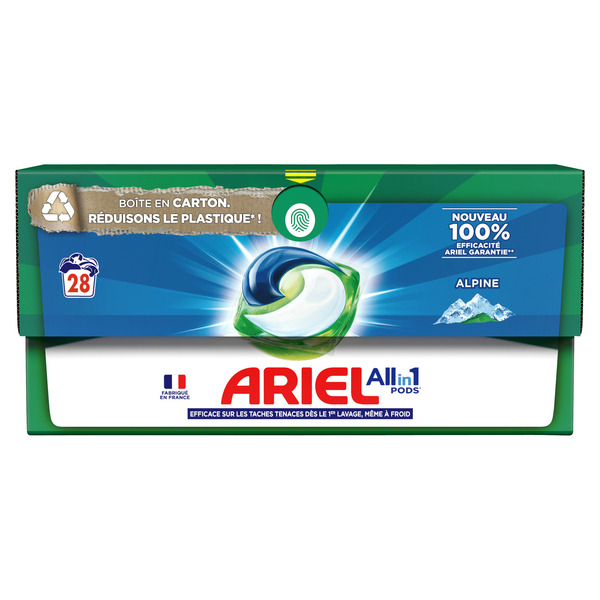 Lessive capsules Tout en 1