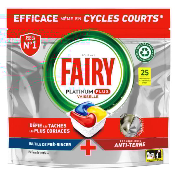  34% De Remise Immediate Sur La Gamme Capsule Lave Vaisselle Fairy code EAN 8001090847621 