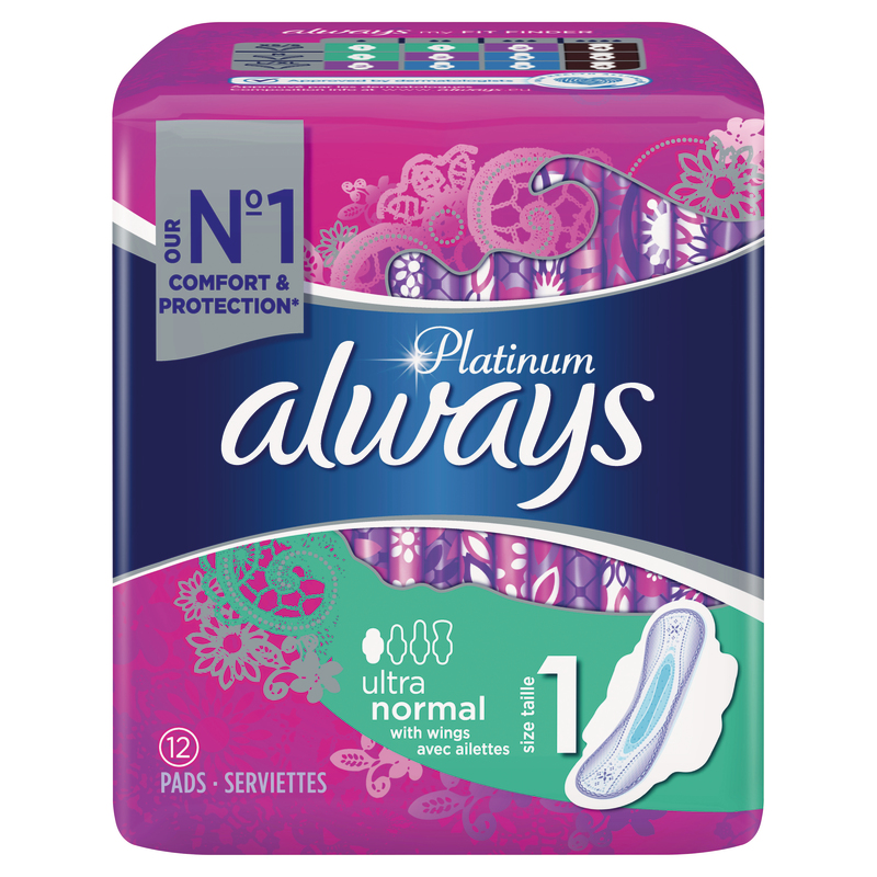 SERVIETTES PLATINUM NORMAL+