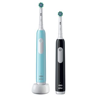 ORAL-B ORAL-B Brosse à dents Pro 1 Duo Noire et Bleue code EAN 8001090915016 