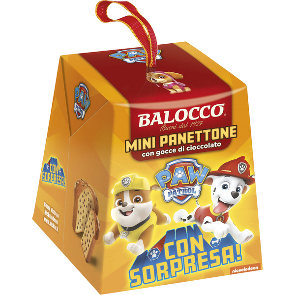 BALOCCO Mini panettone au chocolat code EAN 8001100066240 