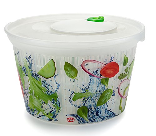 Ulaop essoreuse à salade plastique transparent/...