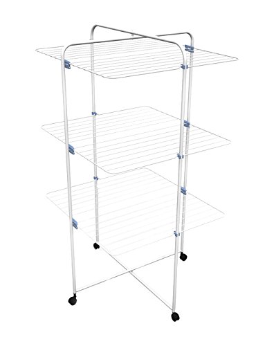 Linear 3 étendoir tour en acier 33 m d'étendage