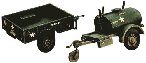 - i229 - maquette - char d'assaut - remorques m...