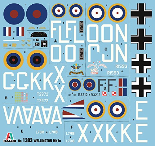 Maquette 1/72 - Vikers Wellington Mk.IC - ITALERI