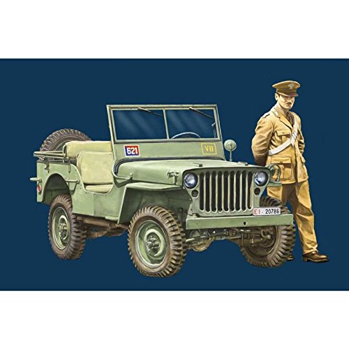 Model Kit - Willys Jeep 1/4 Ton 4x4 - 1:24 Scale