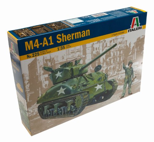 - i225 - maquette - chars d'assaut - m4a1 sherm...