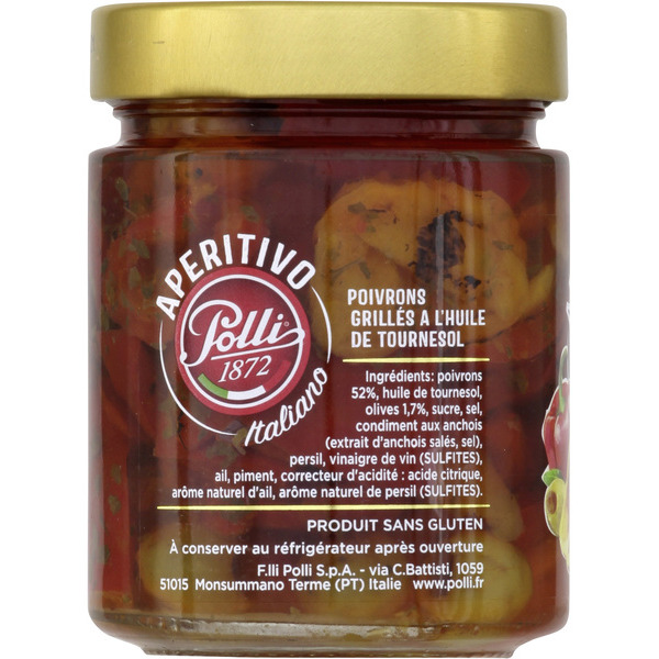 POLLI Antipasti code EAN 8001310502668 