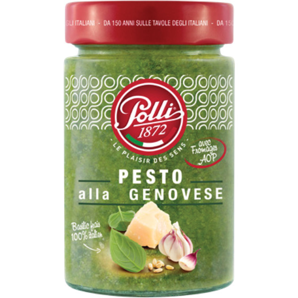POLLI SAUCE PESTO ALLA GENOVESE
 code EAN 8001310810268 
