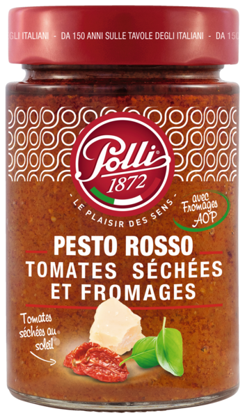SAUCE PESTO ROSSO
POLLI