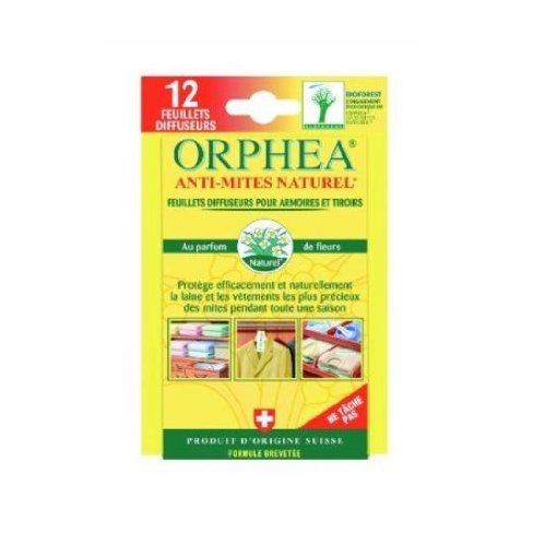 Orphéa - Anti-Mites Naturels Textile - Feuillet...