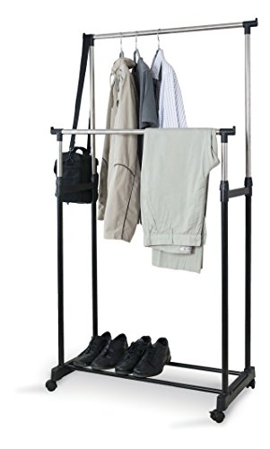 Domopak Grande range rail de rangement de vêtements avec étagère à chaussures 8001410070883 (8001410070883)