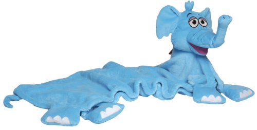 Cuddle Uppets CuddleUpPets - Eléphant Bleu - Marionnette-Couverture 71x99cm (Import Royaume-Uni) 8001444435863 (8001444435863)