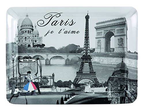 JD Diffusion BR108PJT Paris Je t'Aime Plateau R...