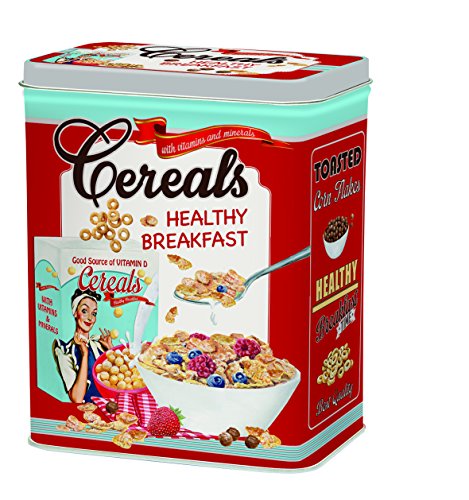 093cere boîte à céréales métal multicolore 19 x...