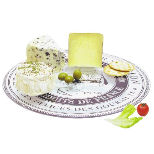 Plateau à fromage tournant rond Ø 32 cm Délices...